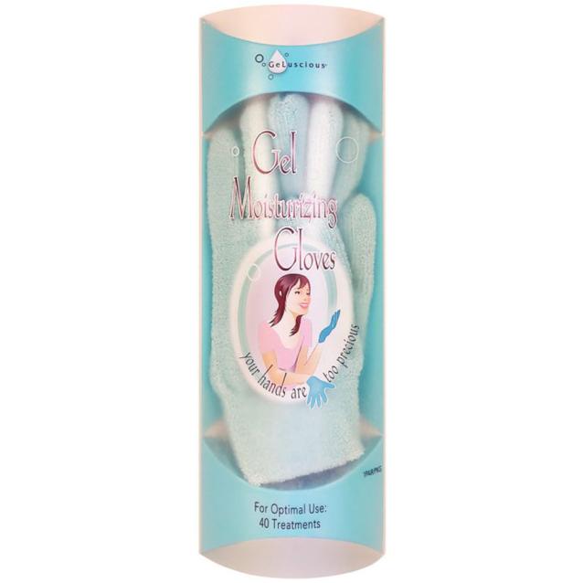 Geluscious Moisturising Gel Lined Gloves Blue