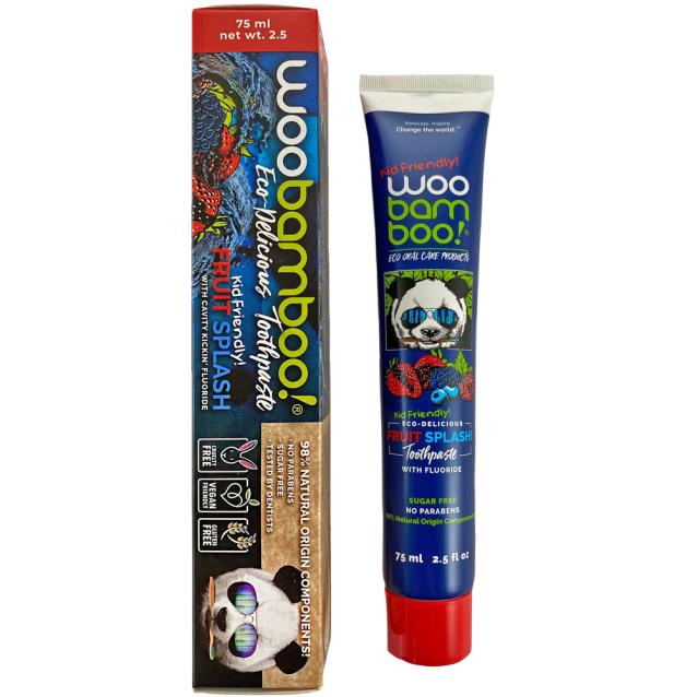 Woobamboo Fruit Splash Toothpaste 75g Woobamboo Fruit Splash Toothpaste 75g
