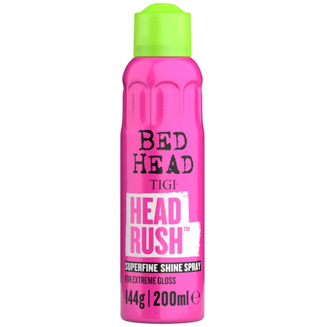 Tigi Bed Head Headrush Shine Spray 200ml Tigi Bed Head Headrush Shine Spray 200ml
