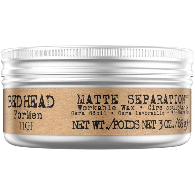 Tigi Bed Head For Men Matte Separation Workable Wax 75g Tigi Bed Head For Men Matte Separation Workable Wax 75g