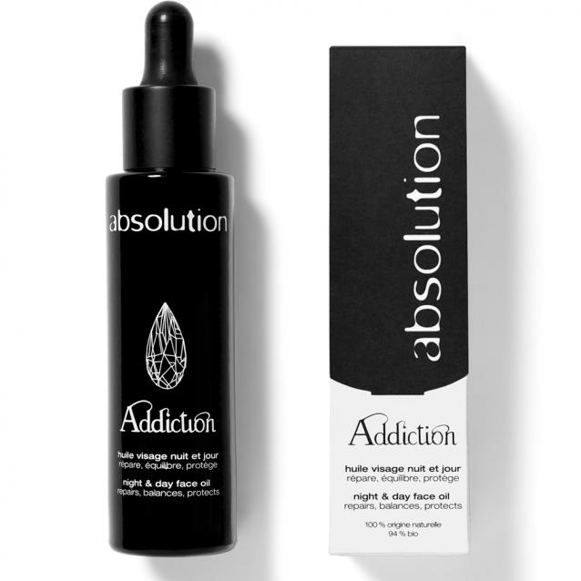 Absolution Addiction Night And Day Face Oil Huile Visage Nuit Et Jour 30ml