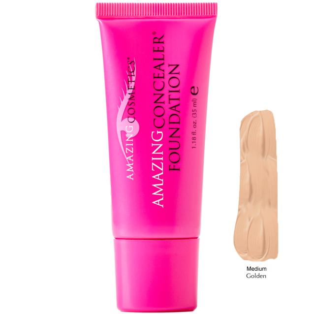 AmazingCosmetics AmazingConcealer Foundation Medium Golden 35ml AmazingCosmetics AmazingConcealer Foundation Medium Golden 35ml