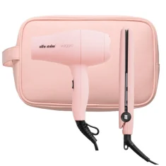 Alfa Italia Viaggio Mini Travel Hair Dryer And Styler Set Apricot Crush Alfa Italia Viaggio Mini Travel Hair Dryer And Styler Set Apricot Crush