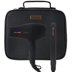Alfa Italia Viaggio Mini Travel Hair Dryer And Styler Set Nero Alfa Italia Viaggio Mini Travel Hair Dryer And Styler Set Nero