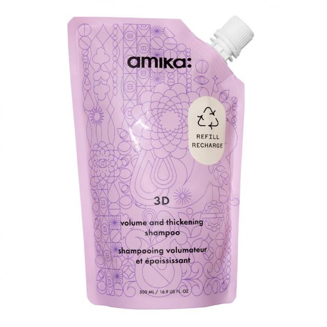 Amika 3D Shampoo Refill Pouch 500ml