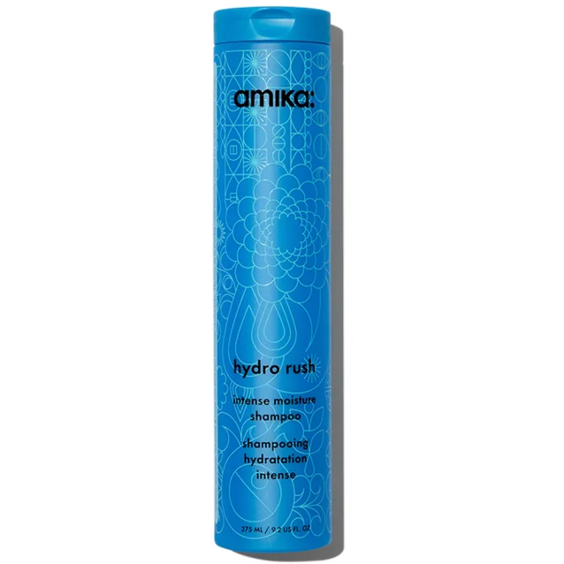 Amika Hydro Rush Intense Moisture Shampoo 275ml Amika Hydro Rush Intense Moisture Shampoo 275ml