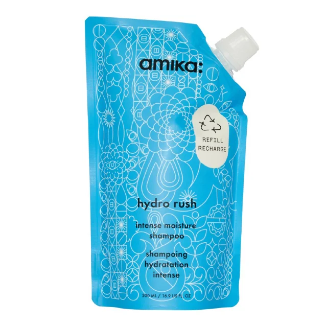 Amika Hydro Rush Shampoo Refill Pouch 500ml Amika Hydro Rush Shampoo Refill Pouch 500ml