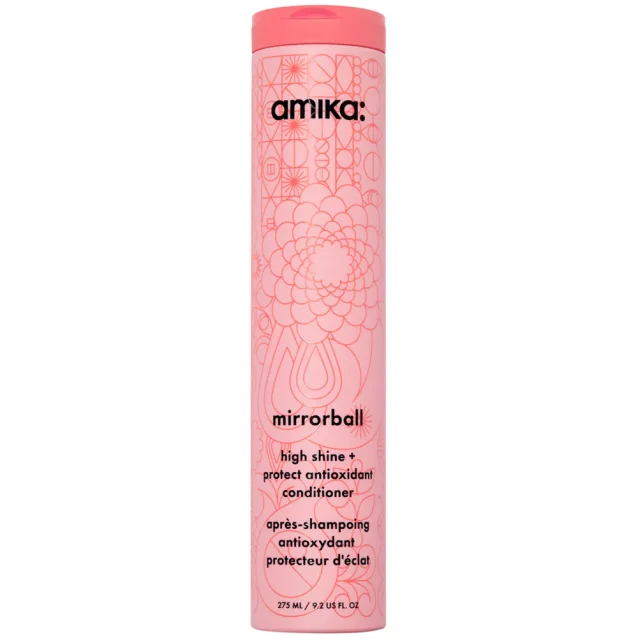 Amika Mirrorball High Shine And Protect Antioxidant Conditioner 275ml Amika Mirrorball High Shine And Protect Antioxidant Conditioner 275ml