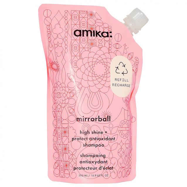 Amika Mirrorball Shampoo Refill Pouch 500ml