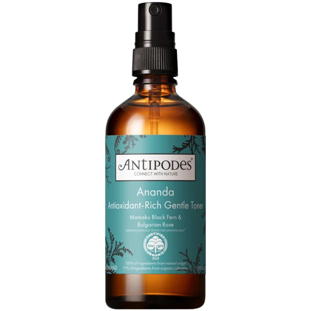 Antipodes Ananda Antioxidant Rich Gentle Toner 100ml Antipodes Ananda Antioxidant Rich Gentle Toner 100ml