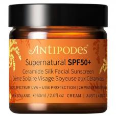 Antipodes Supernatural SPF50+ Ceramide Silk Facial Sunscreen 60ml