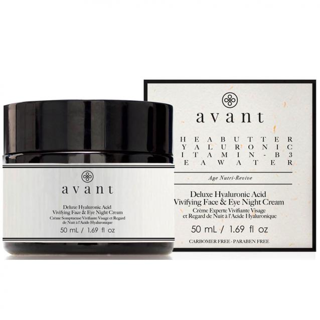Avant Deluxe Hyaluronic Acid Vivifying Face And Eye Night Cream 50ml