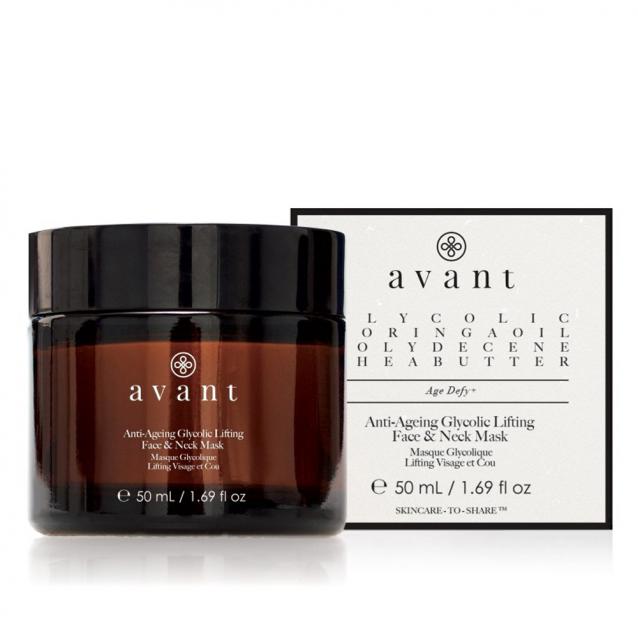 Avant Anti-Ageing Glycolic Lifting Face And Neck Mask 50ml