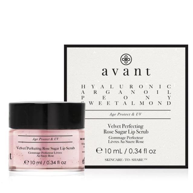 Avant Velvet Perfecting Rose Sugar Lip Scrub 10ml Avant Velvet Perfecting Rose Sugar Lip Scrub 10ml
