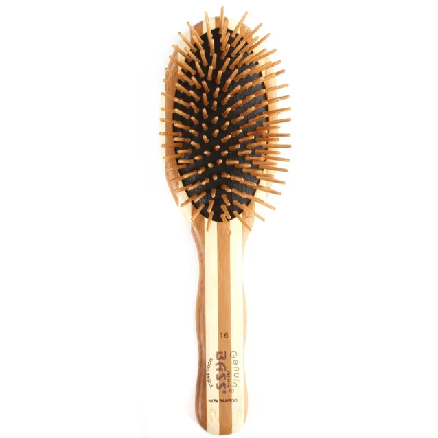 Bass Brushes The Green Hairbrush - Large Oval Bass Brushes The Green Hairbrush - Large Oval