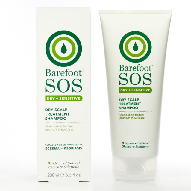 Barefoot SOS Dry And Sensitive Scalp Shampoo 200ml