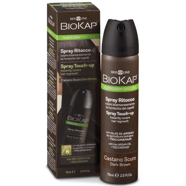 BioKap Root Touch Up Spray Dark Brown 75ml BioKap Root Touch Up Spray Dark Brown 75ml