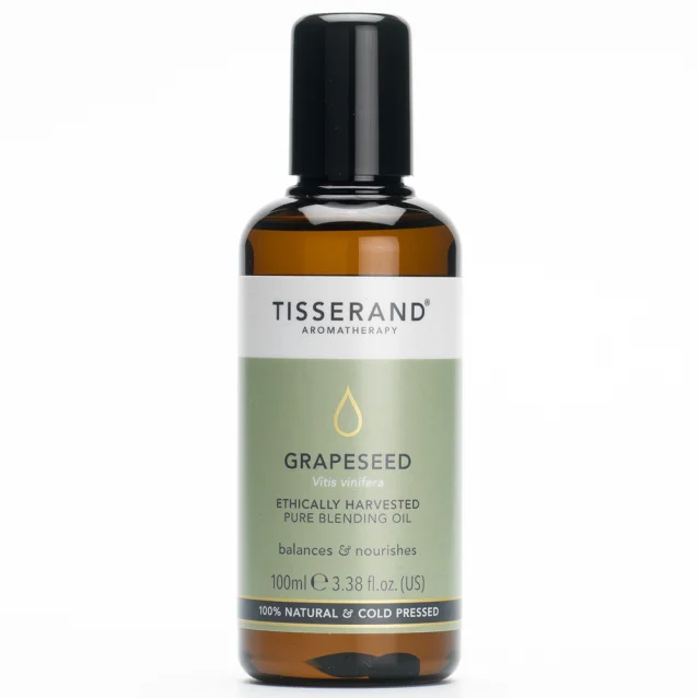 Tisserand Grapeseed Ethically Harvested Pure Blending Oil 100ml Tisserand Grapeseed Ethically Harvested Pure Blending Oil 100ml