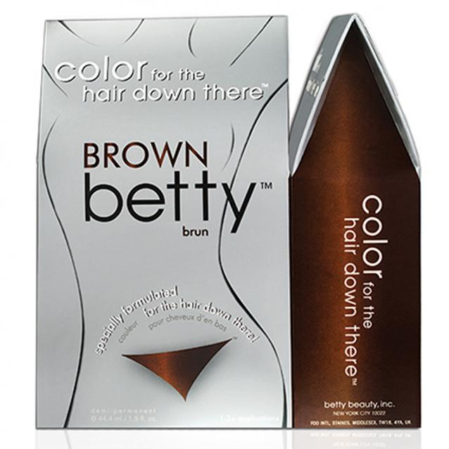 Betty Beauty Brown Pubic Hair Dye