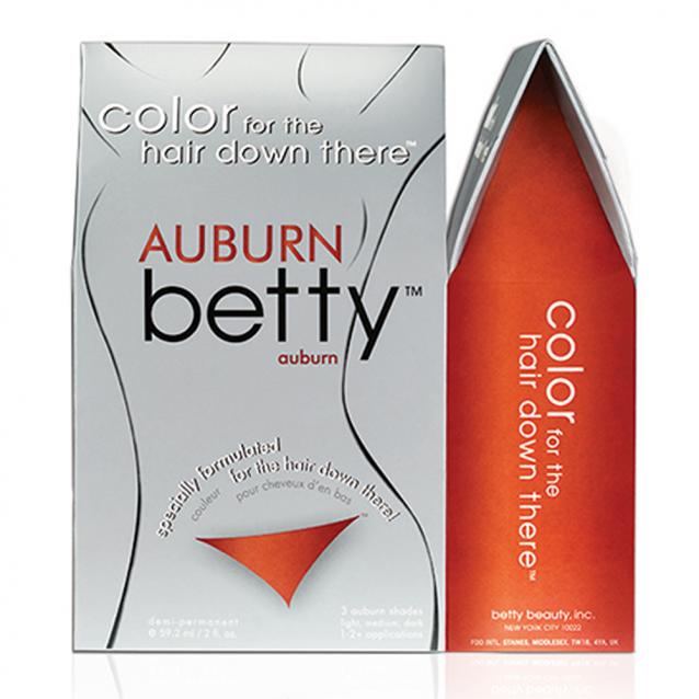 Betty Beauty Auburn Pubic Hair Dye