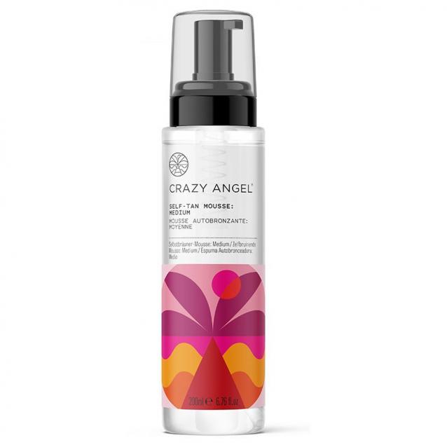 Crazy Angel Clear Self Tan Mousse 200ml