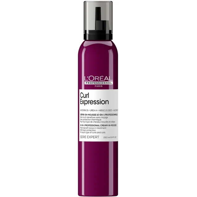 Loreal Professionnel Curl Expression Multi-Benefit 10-In-1 Mousse 250ml Loreal Professionnel Curl Expression Multi-Benefit 10-In-1 Mousse 250ml