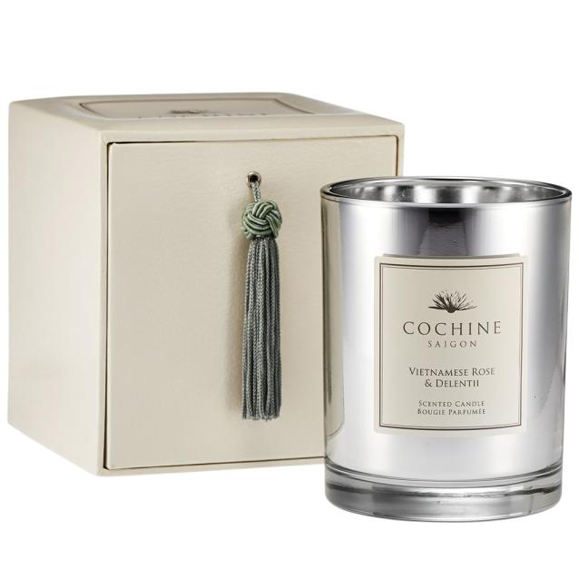 Cochine Vietnamese Rose And Delentii Candle 230g Cochine Vietnamese Rose And Delentii Candle 230g