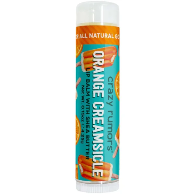 Crazy Rumors Orange Creamsicle Lip Balm 4g Crazy Rumors Orange Creamsicle Lip Balm 4g