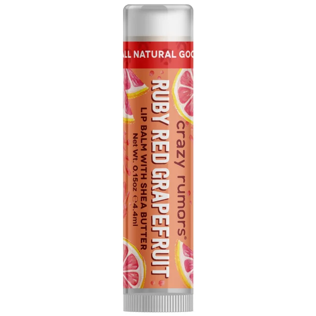Crazy Rumors Ruby Red Grapefruit Lip Balm 4g Crazy Rumors Ruby Red Grapefruit Lip Balm 4g