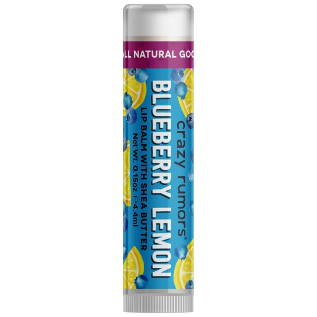 Crazy Rumors Blueberry Lemon Lip Balm 4g Crazy Rumors Blueberry Lemon Lip Balm 4g