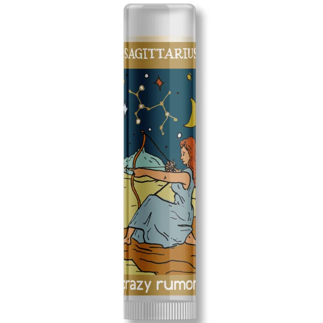 Crazy Rumors Sagittarius Zodiac Lip Balm 4g Crazy Rumors Sagittarius Zodiac Lip Balm 4g