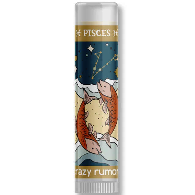 Crazy Rumors Pisces Zodiac Lip Balm 4g Crazy Rumors Pisces Zodiac Lip Balm 4g