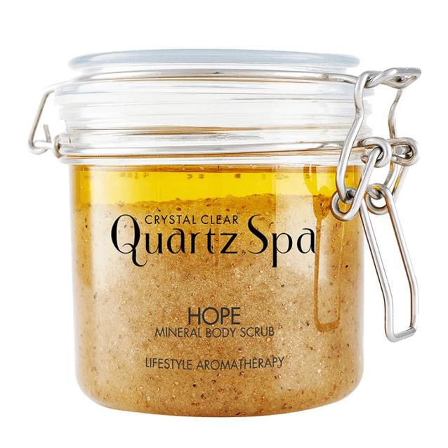 Crystal Clear Quartz Spa Hope Mineral Body Scrub 550g