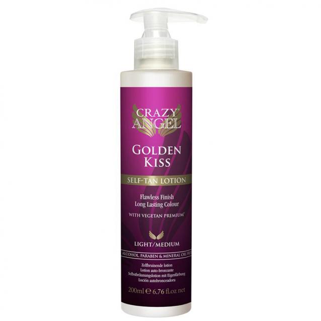 Crazy Angel Golden Kiss Self Tanning Lotion 200ml