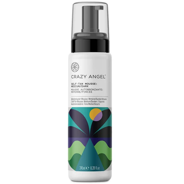 Crazy Angel Self Tan Mousse Dark 245ml Crazy Angel Self Tan Mousse Dark 245ml