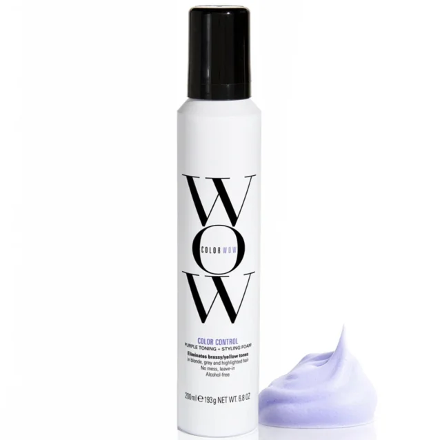 Color Wow Colour Control Purple Toning And Styling Foam 200ml Color Wow Colour Control Purple Toning And Styling Foam 200ml