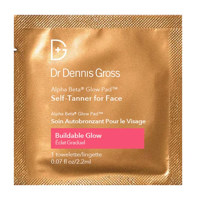 Dr Dennis Gross Alpha Beta Glow Pad Self Tan For Face 20 Pack Dr Dennis Gross Alpha Beta Glow Pad Self Tan For Face 20 Pack