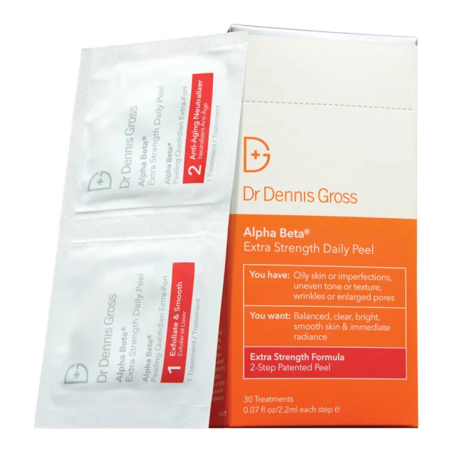 Dr Dennis Gross Alpha Beta Extra Strength Peel 30 Packettes Dr Dennis Gross Alpha Beta Extra Strength Peel 30 Packettes