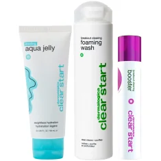 Dermalogica Clear Start Breakout Clearing Trio | Wash + Booster + Aqua Jelly Dermalogica Clear Start Breakout Clearing Trio | Wash + Booster + Aqua Jelly