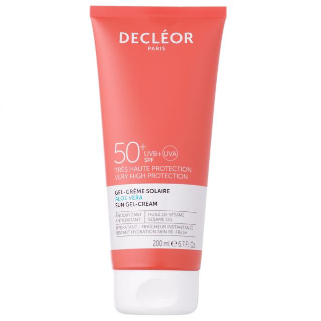 Decleor Aloe Vera Sun Gel Body Cream Spf50 200ml