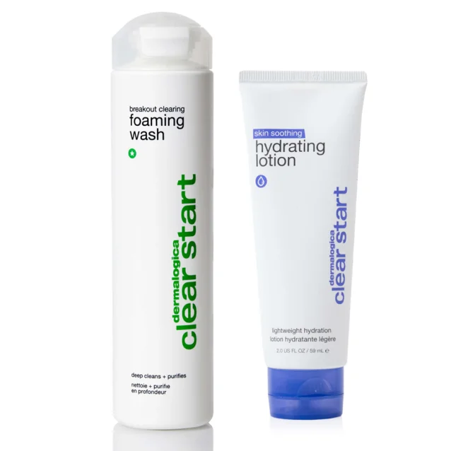 Dermalogica Clear Start Night Time Duo | Wash + Lotion Dermalogica Clear Start Night Time Duo | Wash + Lotion