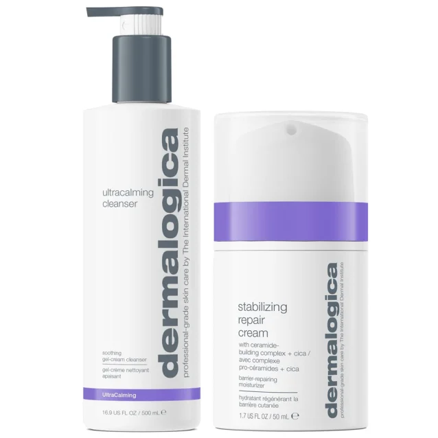 Dermalogica Sensitive Skin Daily Duo | Cleanser + Stabilizing Repair Cream Dermalogica Sensitive Skin Daily Duo | Cleanser + Stabilizing Repair Cream