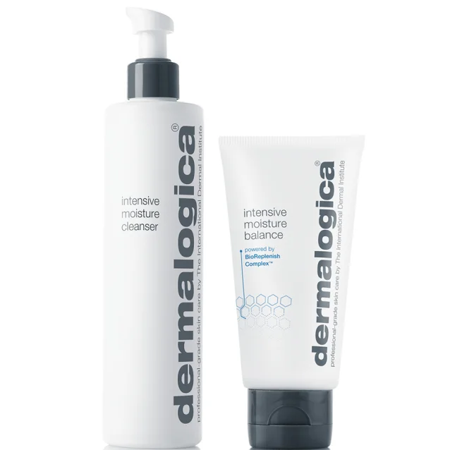 Dermalogica Dry Skin Daily Duo | Intensive Moisture Cleanser + Moisturiser Dermalogica Dry Skin Daily Duo | Intensive Moisture Cleanser + Moisturiser