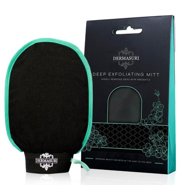 Dermasuri Deep Exfoliating Body Mitt