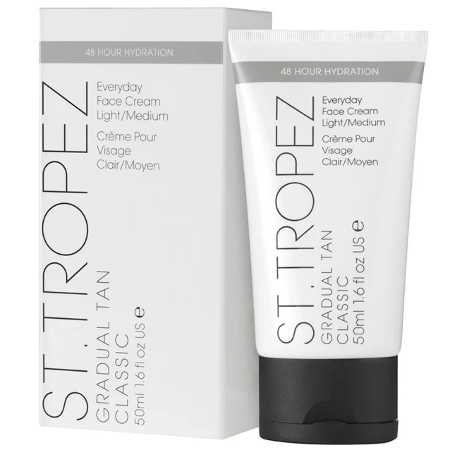 St Tropez Gradual Tan Classic Face Cream Light To Medium 50ml St Tropez Gradual Tan Classic Face Cream Light To Medium 50ml