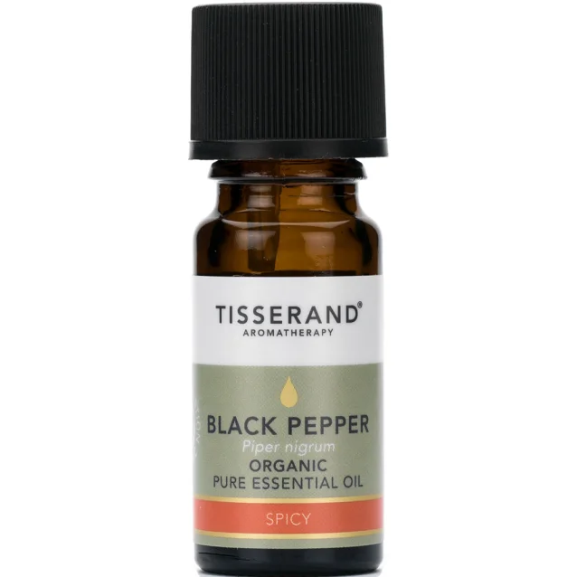 Tisserand Black Pepper Organic Essential Oil 9ml Tisserand Black Pepper Organic Essential Oil 9ml