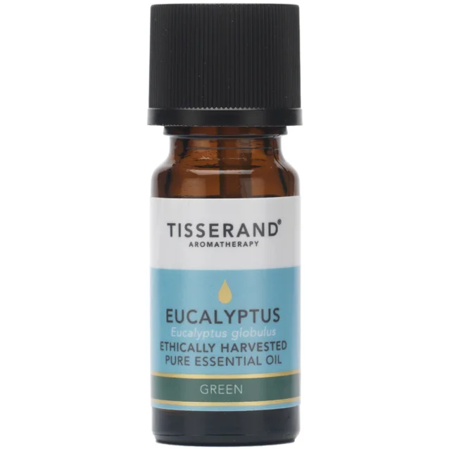 Tisserand Eucalyptus Ethically Harvested Essential Oil 9ml Tisserand Eucalyptus Ethically Harvested Essential Oil 9ml
