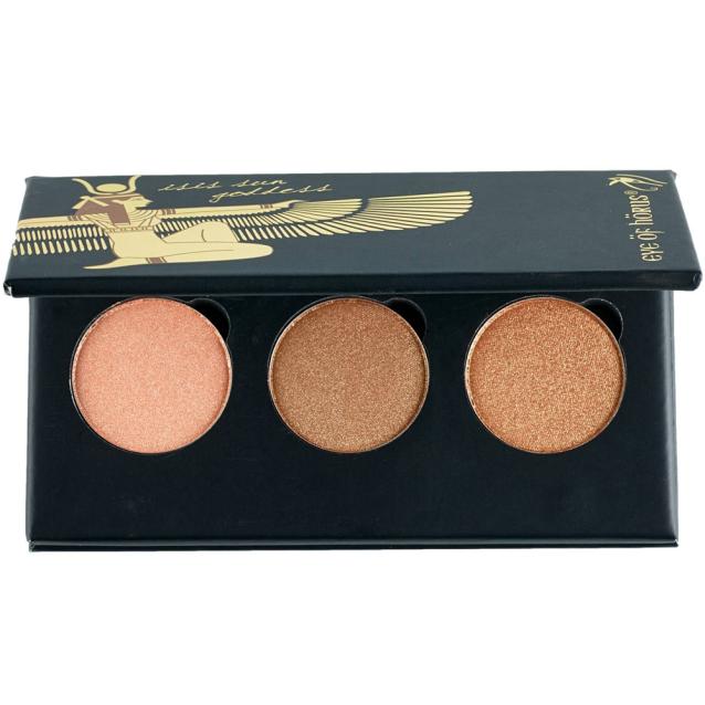 Eye Of Horus Isis Sun Goddess Eyeshadow Palette Brown Bronze