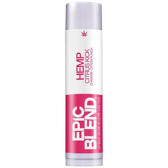Epic Blend Hemp Lip Balm Citrus Kick 4.2g Epic Blend Hemp Lip Balm Citrus Kick 4.2g