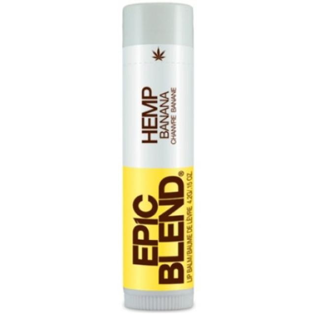 Epic Blend Hemp Lip Balm Banana 4.2g Epic Blend Hemp Lip Balm Banana 4.2g